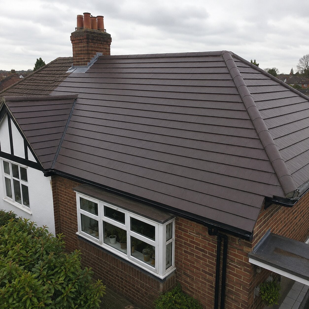 Full tiled roof replacement in Sussex