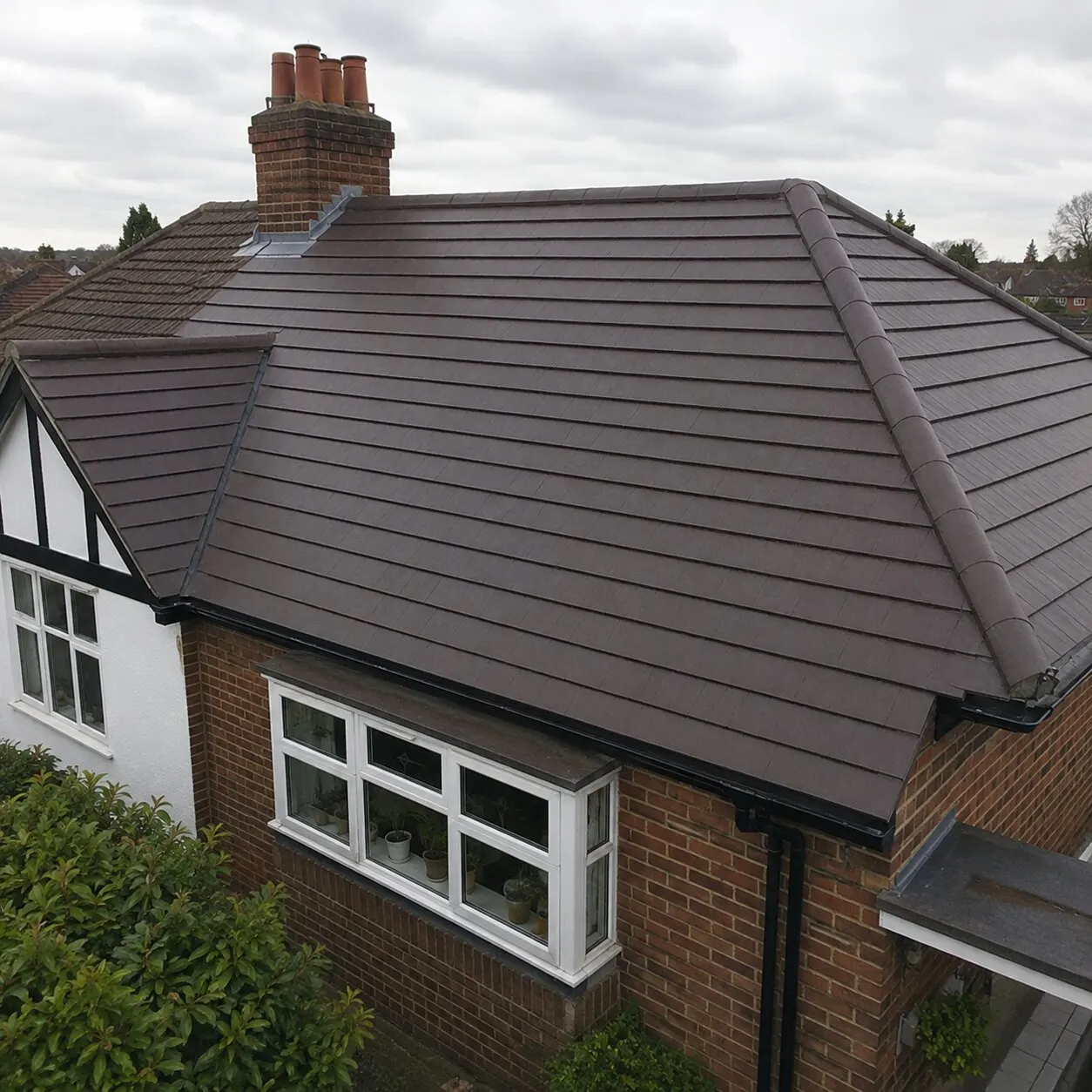 Full tiled roof replacement in Sussex